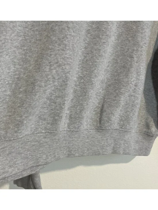 Women’s Coca-Cola Bow Graphic Sweatshirt Gray Oversize Coca Cola Company Small - Picture 5 of 16